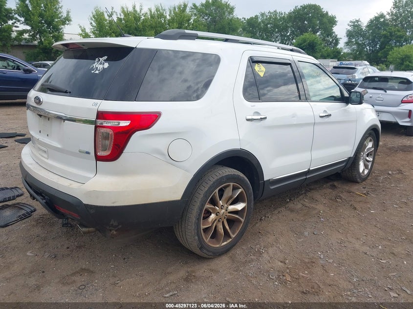 Vin: 1fm5k8d80dgc53276, lot: 45794979, ford explorer xlt 20134