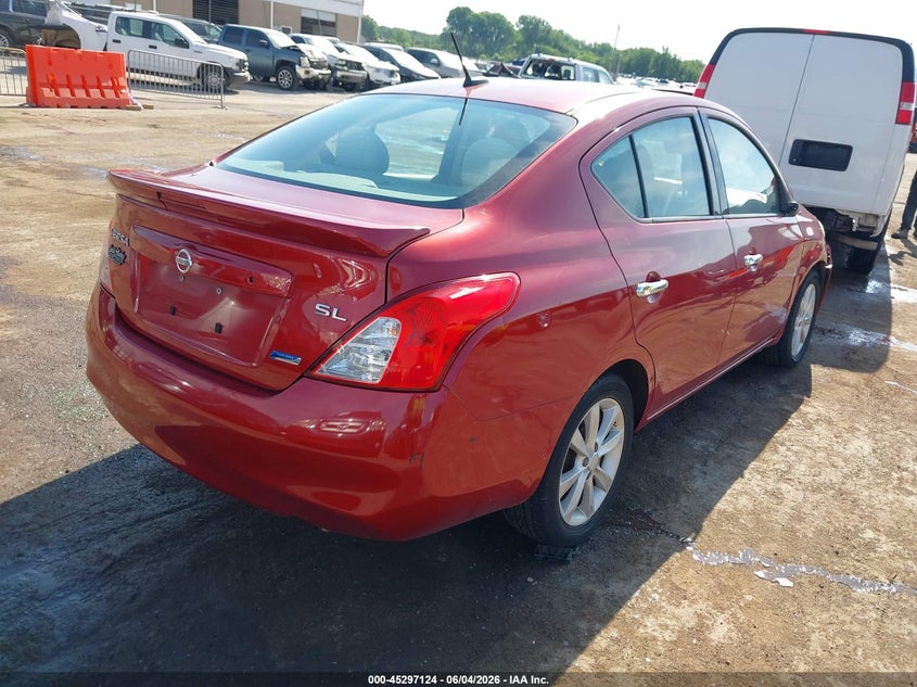 Vin: 3n1cn7ap7el860137, lot: 45794980, nissan versa 1.6 sl 20144