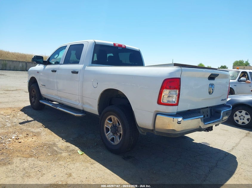 Vin: 3c6ur5cj4lg202436, lot: 45795003, ram 2500 tradesman  4x4 6'4 box 20203
