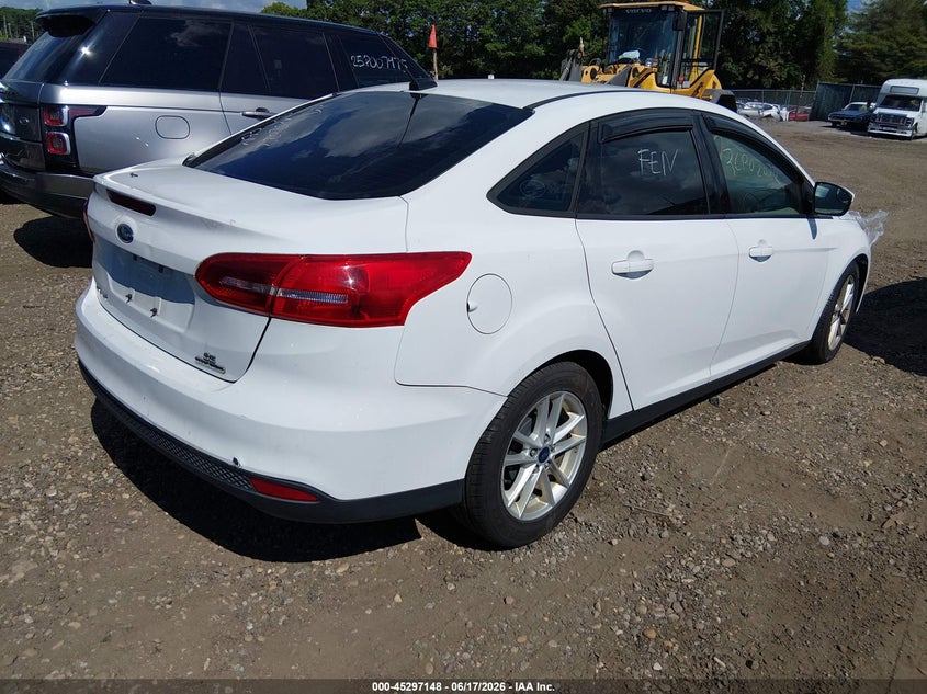 Vin: 1fadp3f29fl262667, lot: 45795004, ford focus se 20154