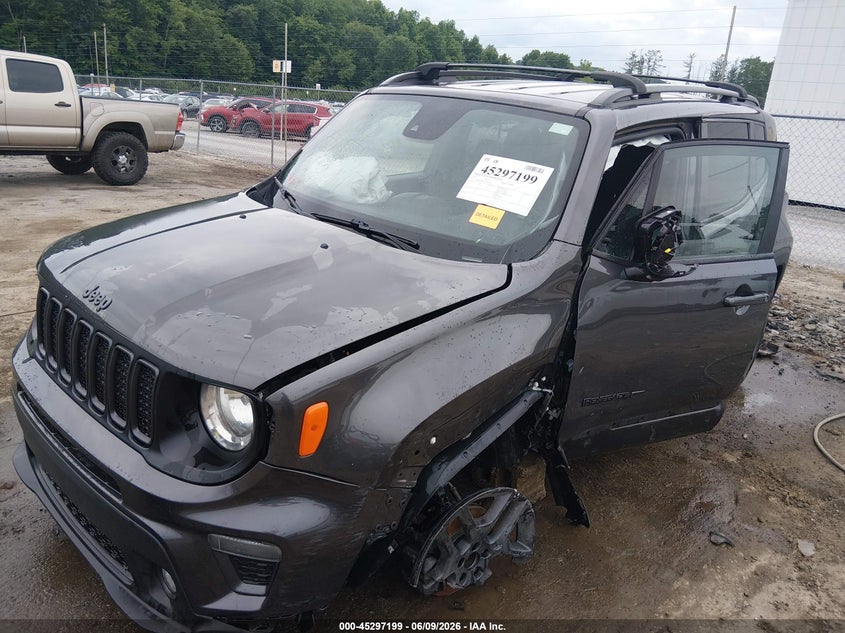 2021 JEEP RENEGADE 2.4L I-4 VVT, 180HP(VIN: ZACNJDBB0MPM69546