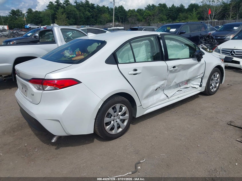 Vin: jtdb4mee7r3016507, lot: 45795083, toyota corolla le 20244
