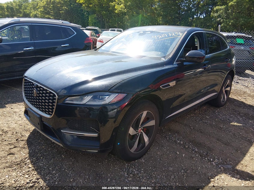 Vin: sadcj2ex9ma664667, lot: 45795112, jaguar f-pace s p250 awd automatic 20212