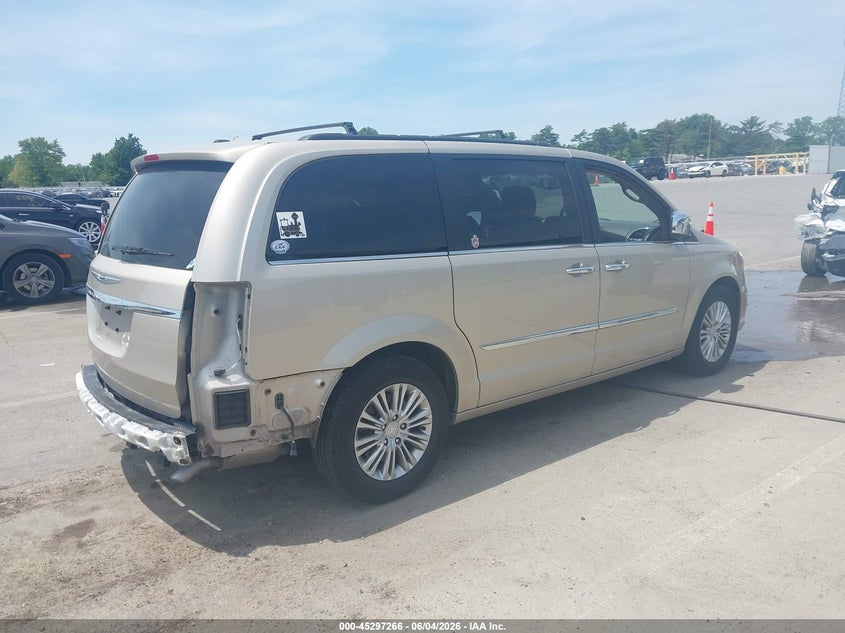Vin: 2c4rc1cg9fr656340, lot: 45795122, chrysler town & country touring-l 20154