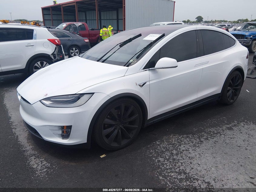 Vin: 5yjxcbe27hf024899, lot: 45795133, tesla model x 100d/75d/90d 20174