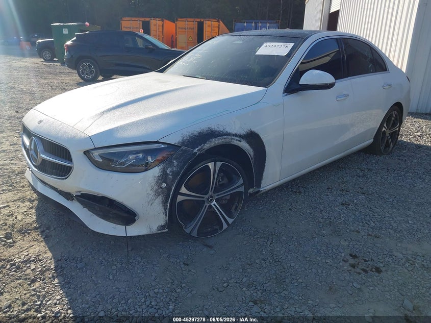 Vin: w1kaf4gb0pr125108, lot: 45795134, mercedes-benz c 300 sedan 20232