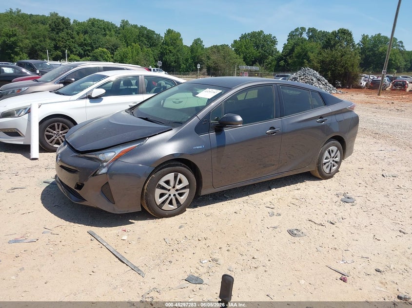 Vin: jtdkarfu2g3517152, lot: 45795139, toyota prius two eco 20162