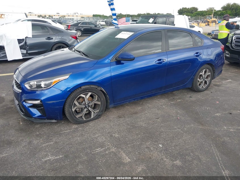 Vin: 3kpf24ad4le244002, lot: 45795160, kia forte lxs 20202
