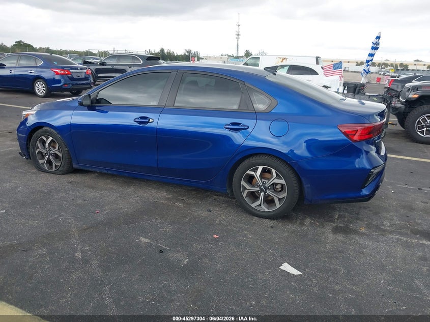 Vin: 3kpf24ad4le244002, lot: 45795160, kia forte lxs 20203