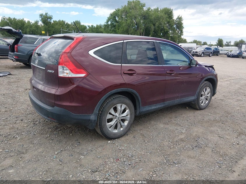 Vin: 5j6rm4h57el067519, lot: 45795209, honda cr-v ex 20144