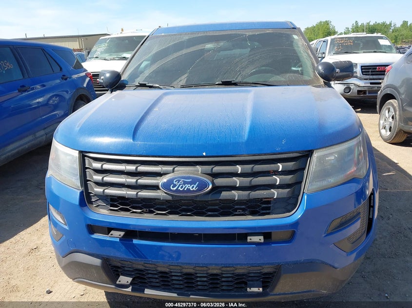 2017 FORD UTILITY POLICE INTERCEPTOR SPORT UTILITY VEHICLE 3.7L V-6 DOHC, VVT, 304HP
