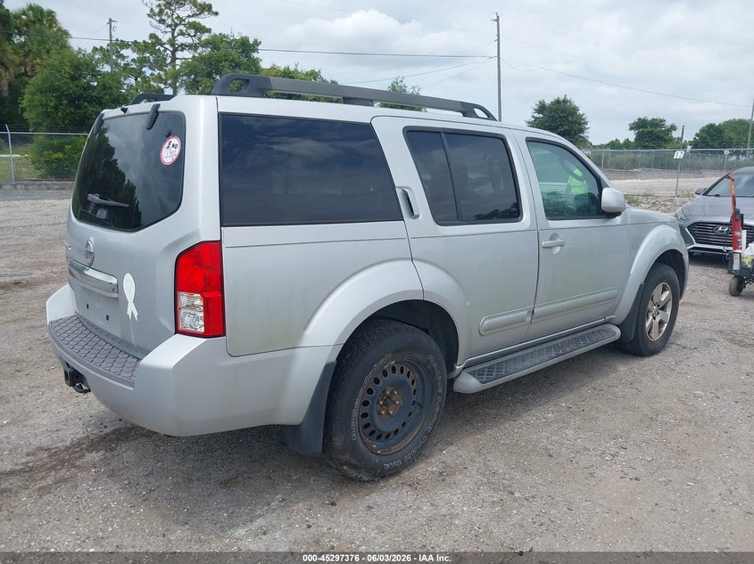 2011 NISSAN PATHFINDER auction photo 4
