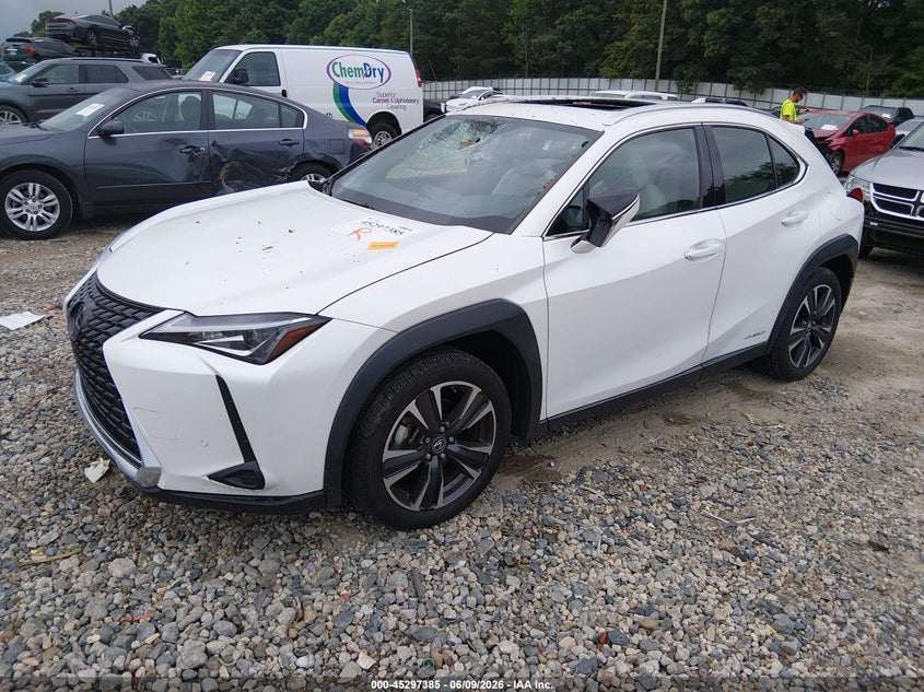Vin: jthu9jbh5k2004826, lot: 45795241, lexus ux 250h 20192