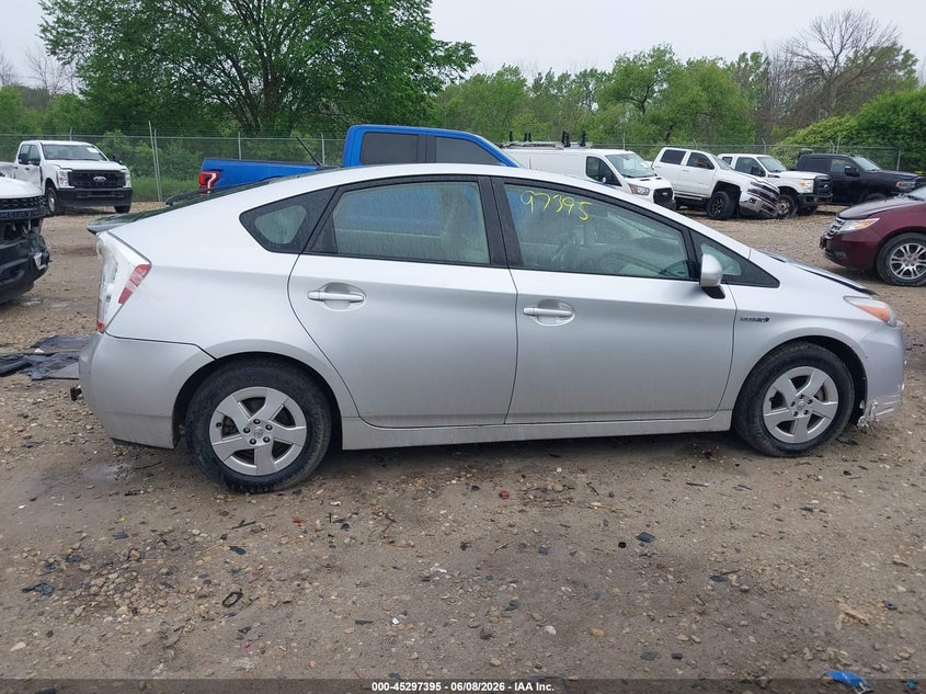 2011 Toyota Prius Two VIN: JTDKN3DU7B1374224 Lot: 45297395