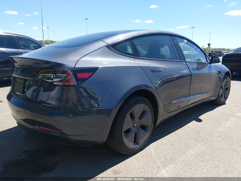 Vin: 5yj3e1ea2pf469351, lot: 45795263, tesla model 3 rear-wheel drive 20234