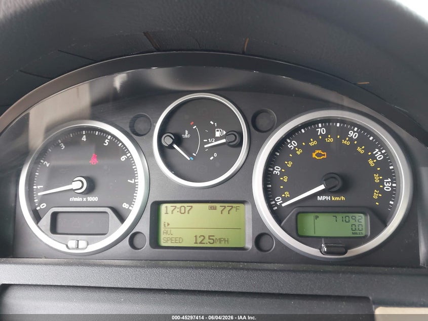 2008 Land Rover Lr3 V8 Se VIN: SALAE25468A472666 Lot: 45297414