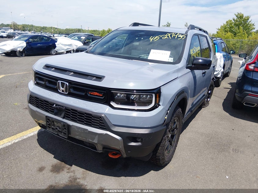 Vin: 5fnyf9h82tb061713, lot: 45795291, honda passport awd trailsport elite/awd trailsport elite blackout 20262