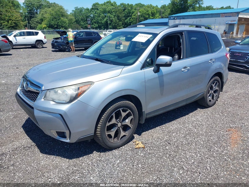 Vin: jf2sjgmc6eh509085, lot: 45795310, subaru forester 2.0xt touring 20142