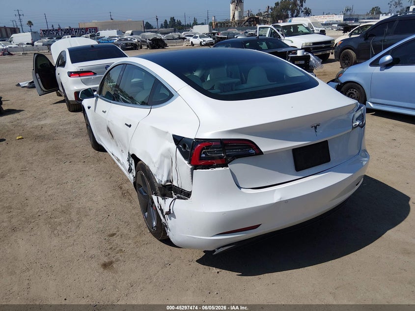 Vin: 5yj3e1ea0kf486187, lot: 45795330, tesla model 3 long range/mid range/standard range/standard range plus 20193