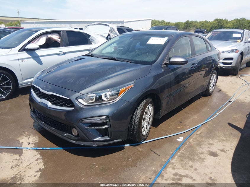 Vin: 3kpf24ad9le181608, lot: 45795334, kia forte fe 20202