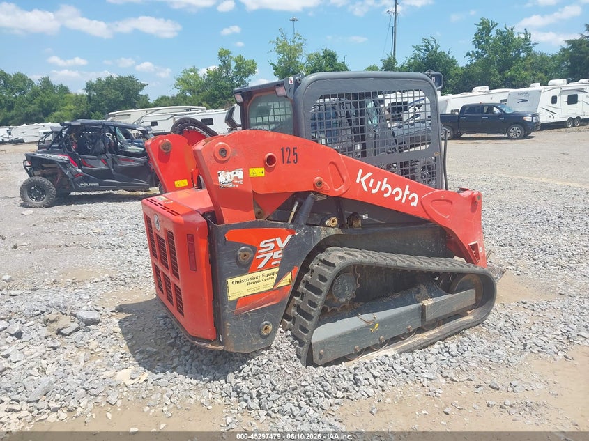 2021 KUBOTA SVL74 SKID STEER (VIN: KBCZU52CCM1J61125