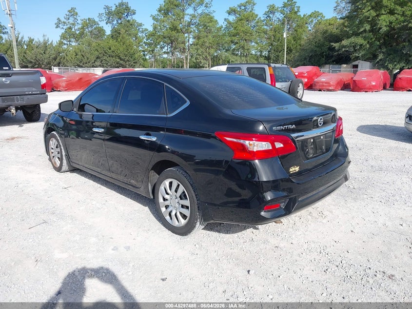 Vin: 3n1ab7ap4hy358127, lot: 45795344, nissan sentra s 20173