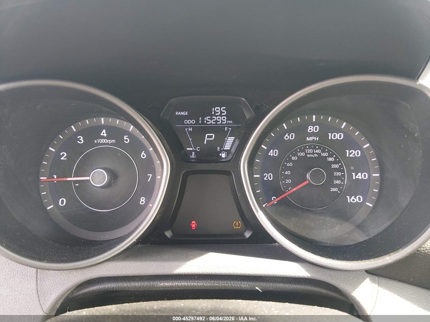 2013 Hyundai Elantra Gls VIN: 5NPDH4AE7DH372603 Lot: 45297492