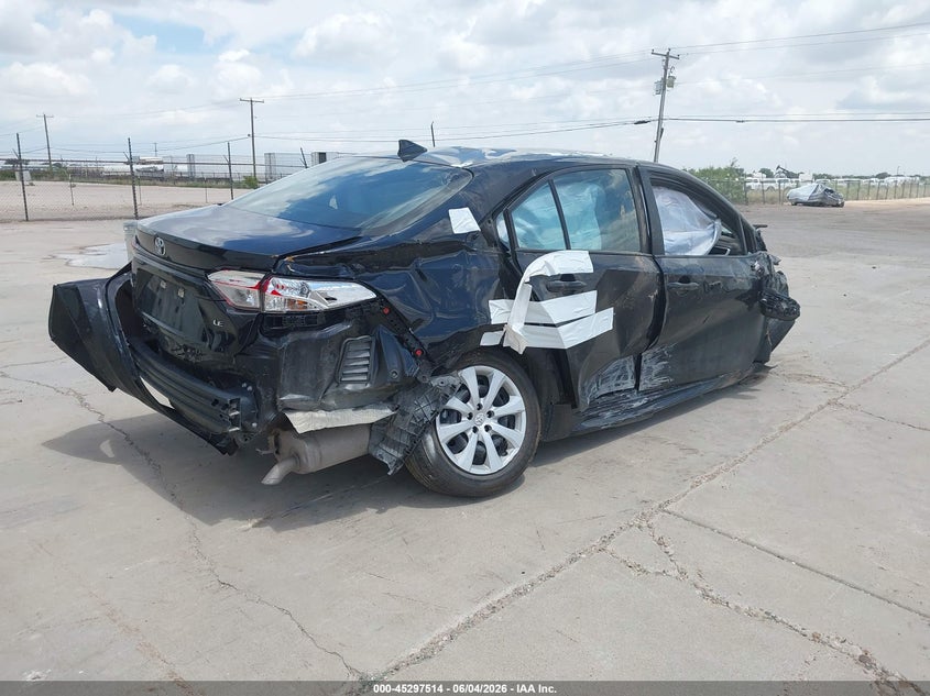Vin: 5yfb4mde7sp259975, lot: 45795370, toyota corolla le 20254