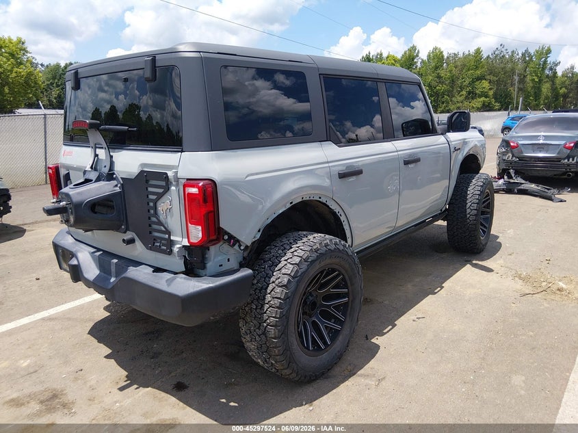 Vin: 1fmde5bh4mlb07149, lot: 45795380, ford bronco big bend 20214