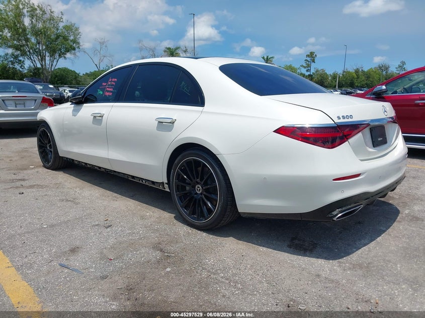 Vin: w1k6g6dbxpa220776, lot: 45795385, mercedes-benz s 500 4matic 20233