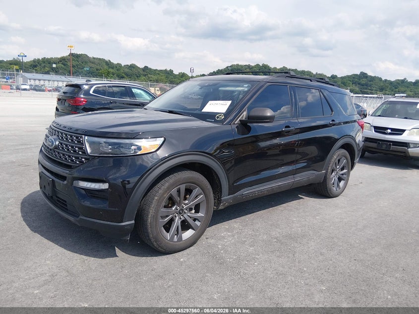 Vin: 1fmsk8dh2mga95140, lot: 45795416, ford explorer xlt 20212