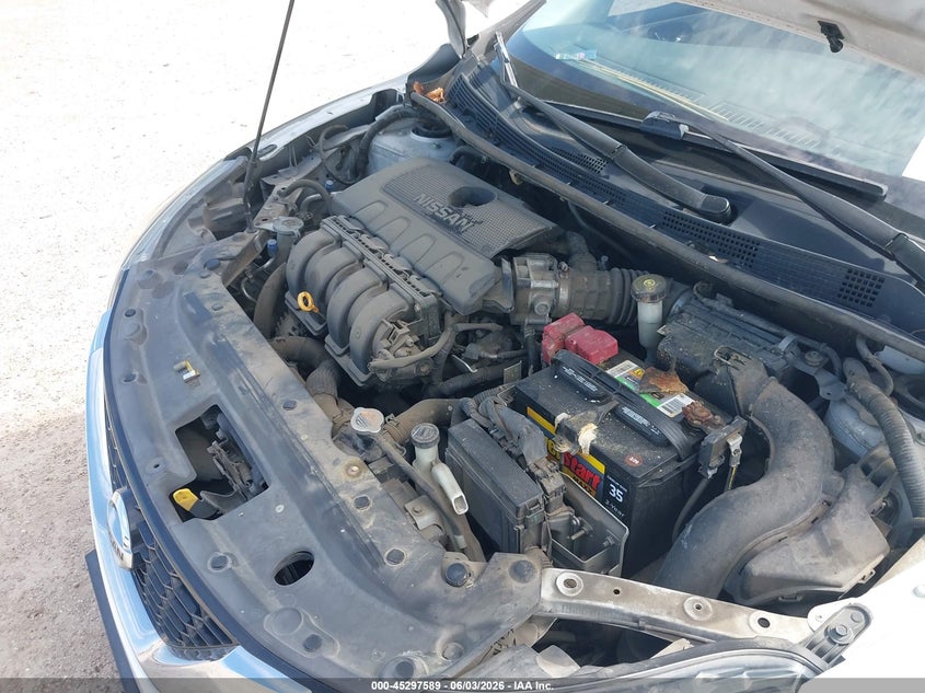 2016 Nissan Sentra S VIN: 3N1AB7AP2GY336836 Lot: 45297589