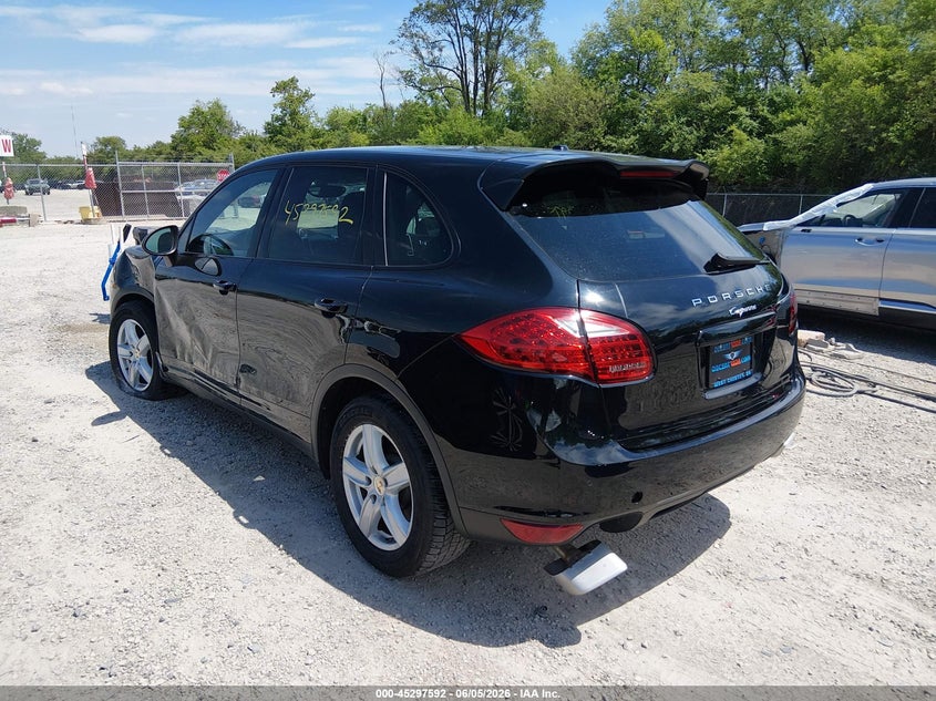 Vin: wp1aa2a25cla11882, lot: 45795448, porsche cayenne 20123