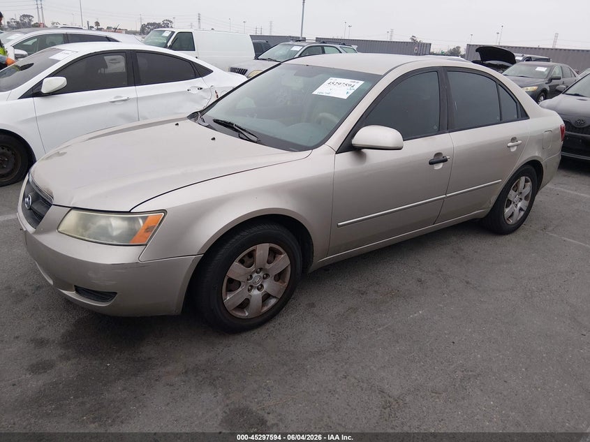 2008 Hyundai Sonata Gls VIN: 5NPET46C48H384210 Lot: 45297594