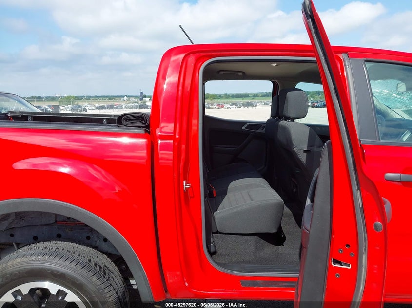 2021 Ford Ranger 2.3 red Lot 111045297620 Vin 1FTER4FH2MLD38018