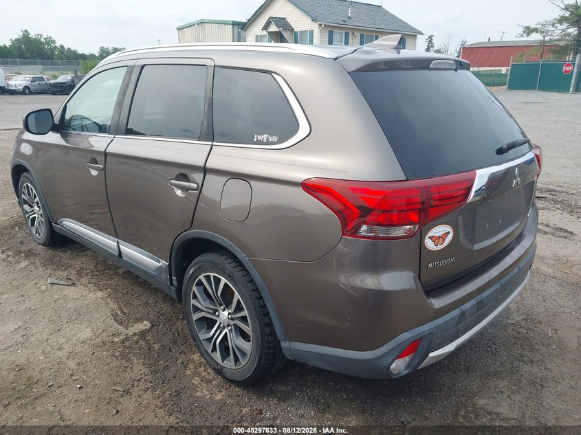 Vin: ja4ad3a3xhz064986, lot: 45795489, mitsubishi outlander sel 20173