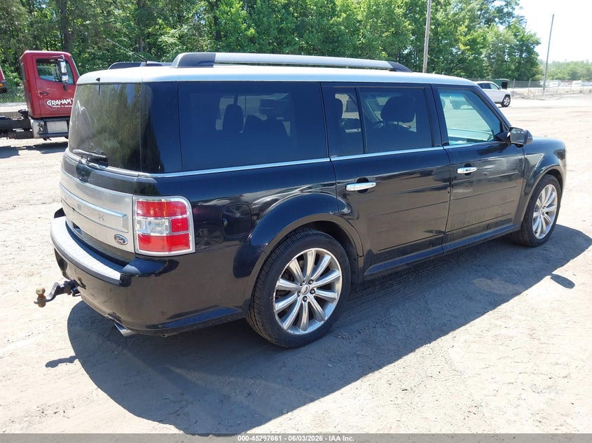 Vin: 2fmgk5d80gba06827, lot: 45795517, ford flex limited 20164