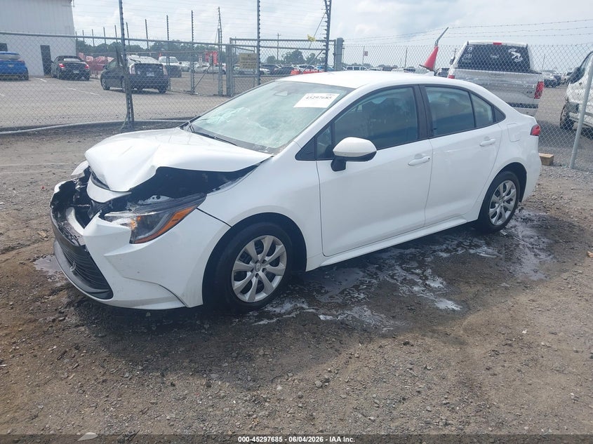 2026 TOYOTA COROLLA SEDAN 2.0L I-4 DI, DOHC, VVT, 169HP