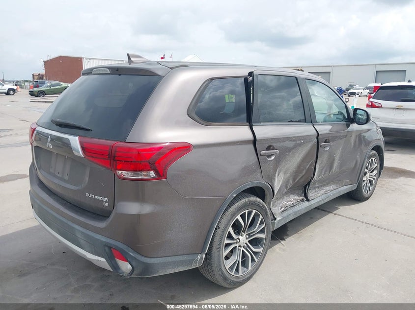 Vin: ja4ad3a38jz064409, lot: 45795550, mitsubishi outlander se 20184
