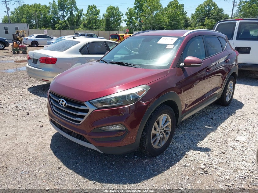 Vin: km8j33a28hu313911, lot: 45795559, hyundai tucson eco 20172