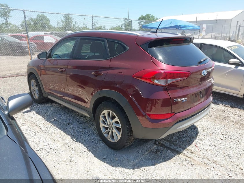 Vin: km8j33a28hu313911, lot: 45795559, hyundai tucson eco 20173