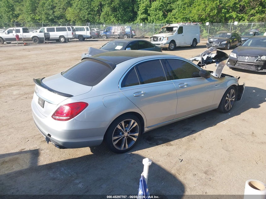 Vin: 55swf4kb7hu196464, lot: 45795563, mercedes-benz c 300 4matic/luxury 4matic 20174