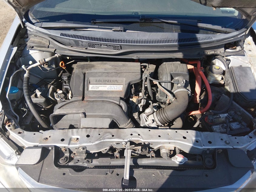 2012 Honda Civic 1.5 Hybrid silver Lot 111045297725 Vin JHMFB4F3XCS003430