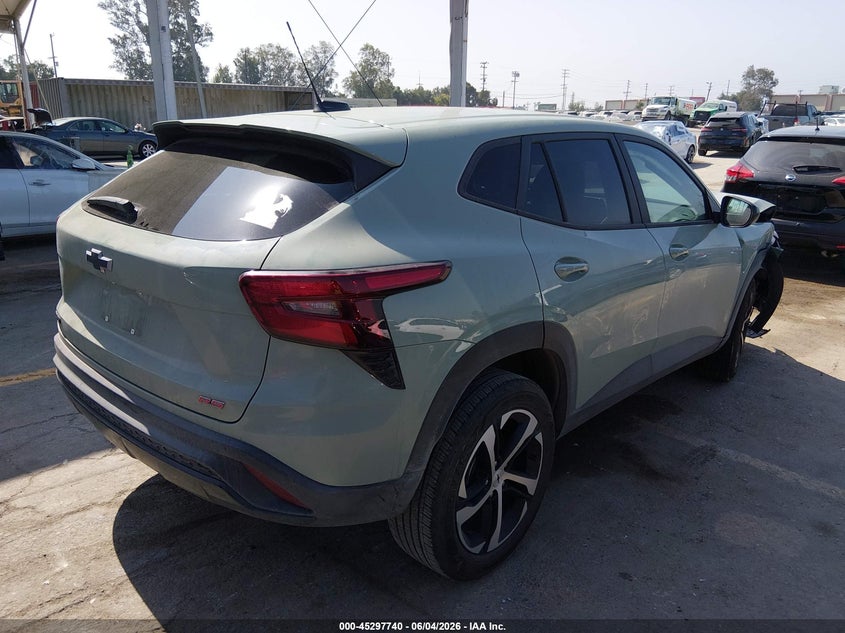 Vin: kl77lge20rc123900, lot: 45795596, chevrolet trax fwd 1rs 20244