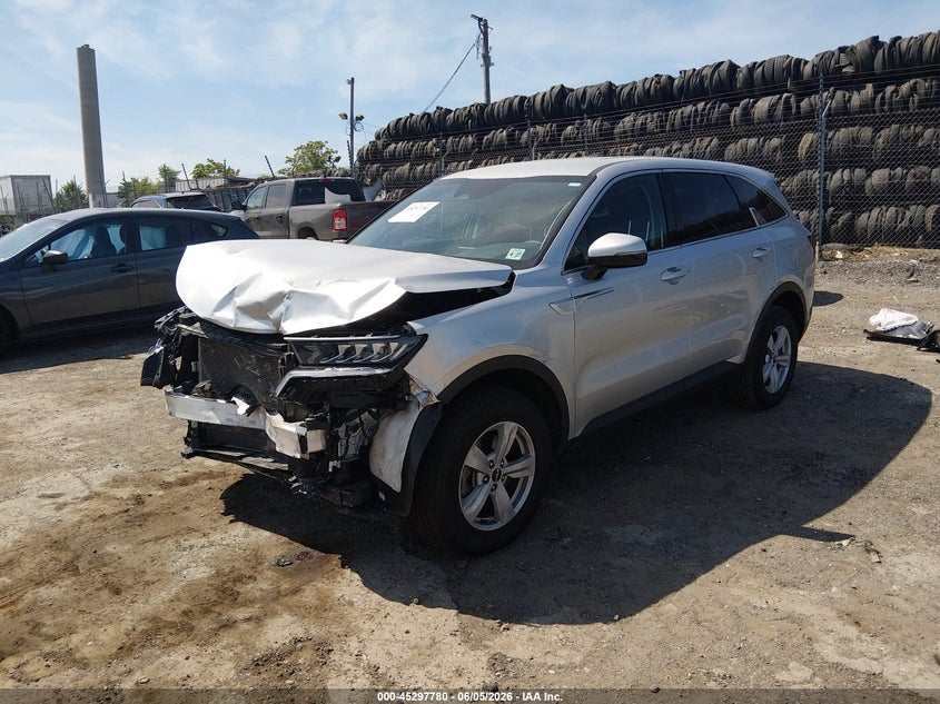 Vin: 5xyrgdlc3ng115080, lot: 45795636, kia sorento lx 20222
