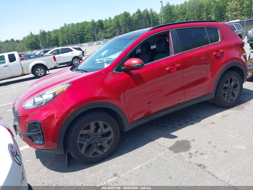 Vin: kndp6cac2n7012401, lot: 45795644, kia sportage nightfall edition 20222