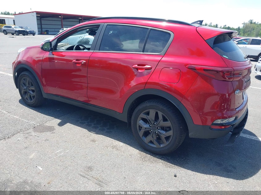 Vin: kndp6cac2n7012401, lot: 45795644, kia sportage nightfall edition 20223
