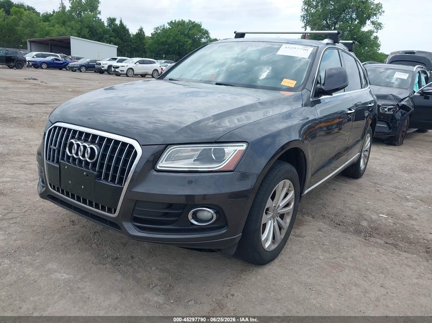 Vin: wa1c2afp9ga030615, lot: 45795646, audi q5 2.0t premium 20162