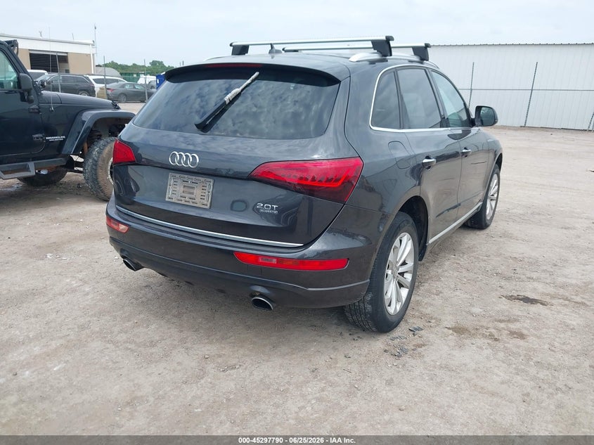 Vin: wa1c2afp9ga030615, lot: 45795646, audi q5 2.0t premium 20164
