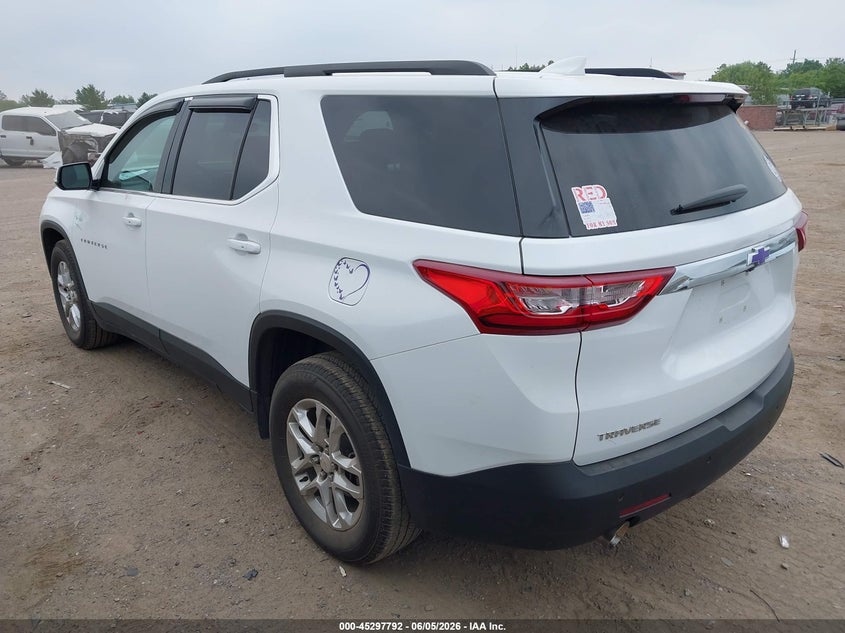 Vin: 1gnergkw4lj322118, lot: 45795648, chevrolet traverse fwd lt cloth 20203